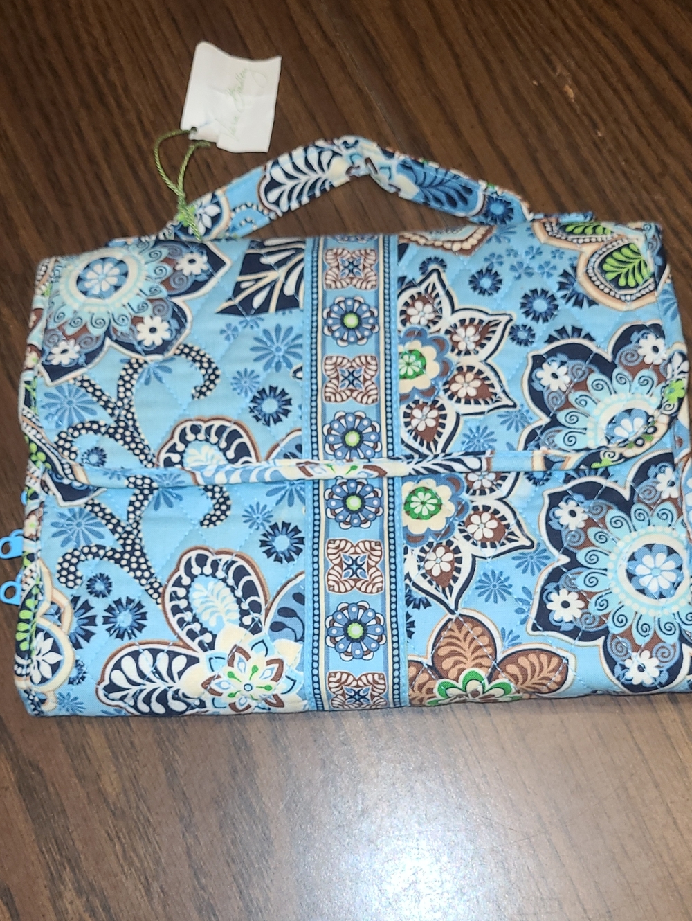 Vintage Vera Bradley Bali Blue Retired  Jewelry Book